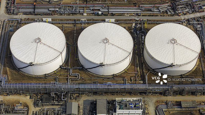 储油罐航拍图片素材