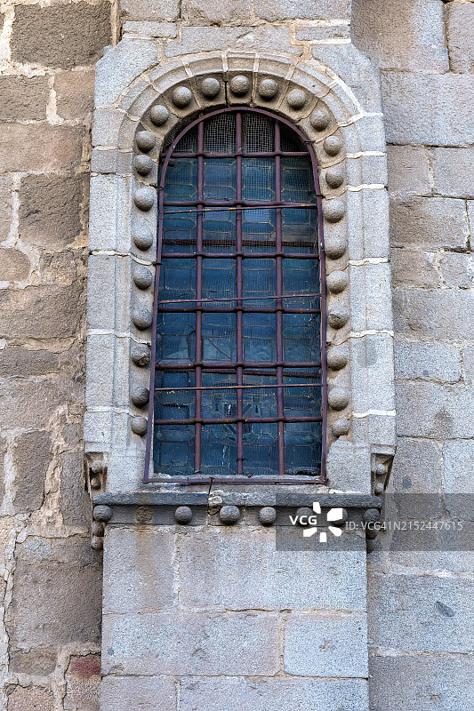 中世纪窗户石墙图片素材