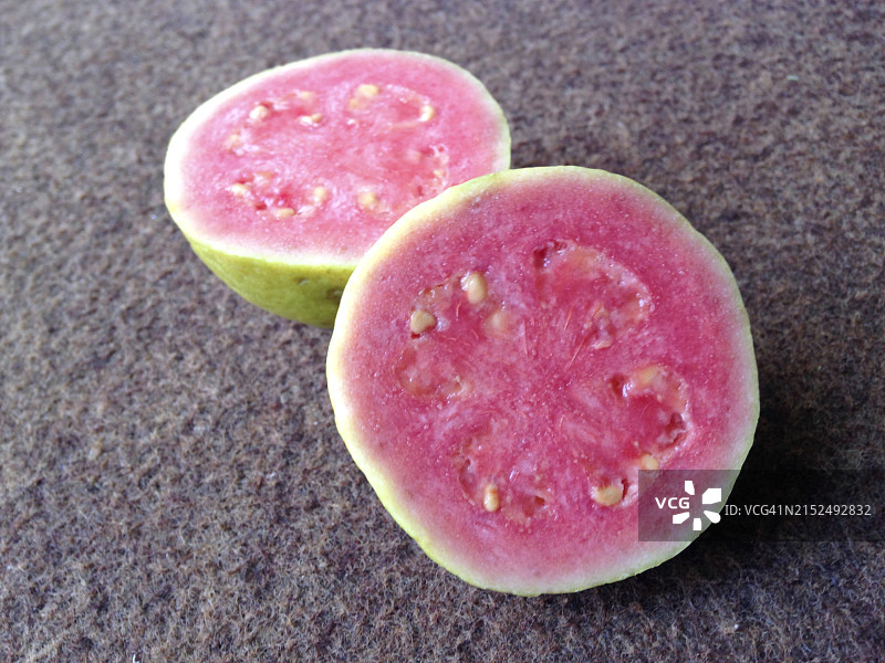 番石榴切片图片素材