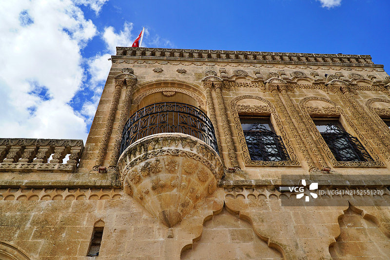 土耳其马尔丁省米迪亚特的历史建筑图片素材