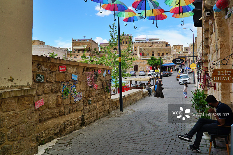 马尔丁省米迪亚特街景图片素材