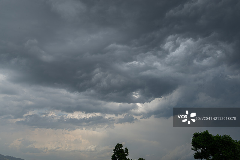 多云的天空图片素材