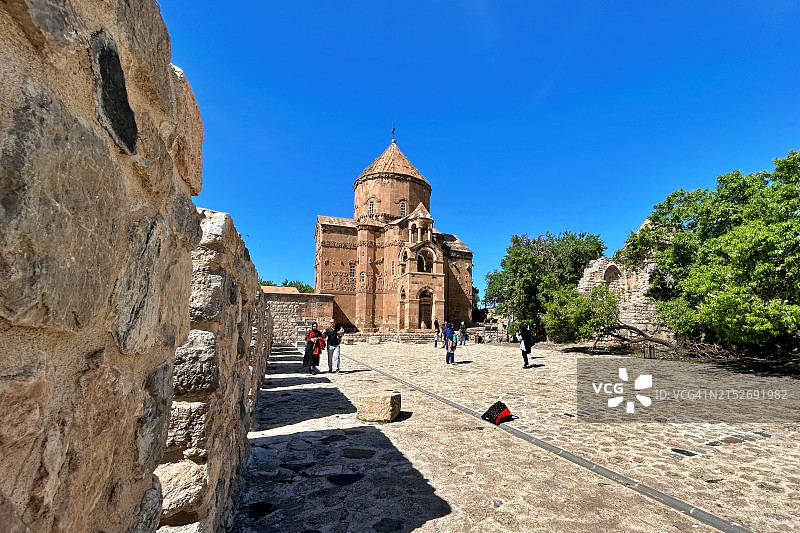 土耳其凡城的阿格塔玛尔大教堂图片素材