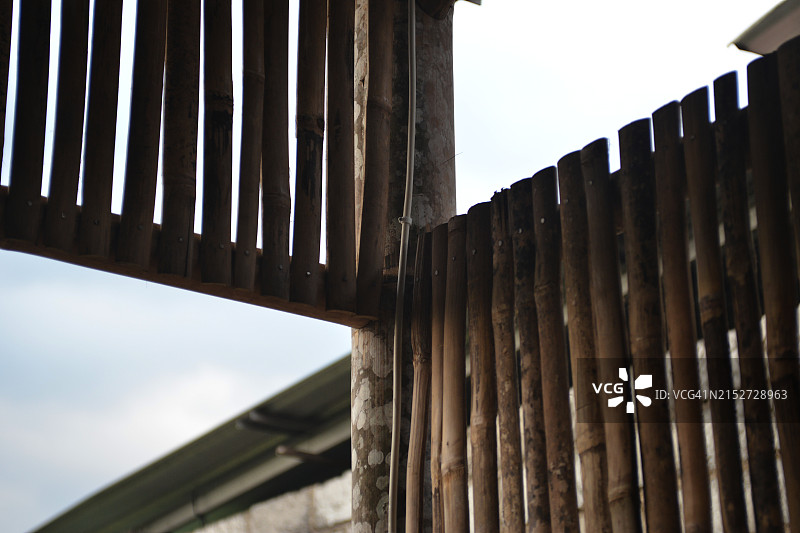 竹建筑图片素材