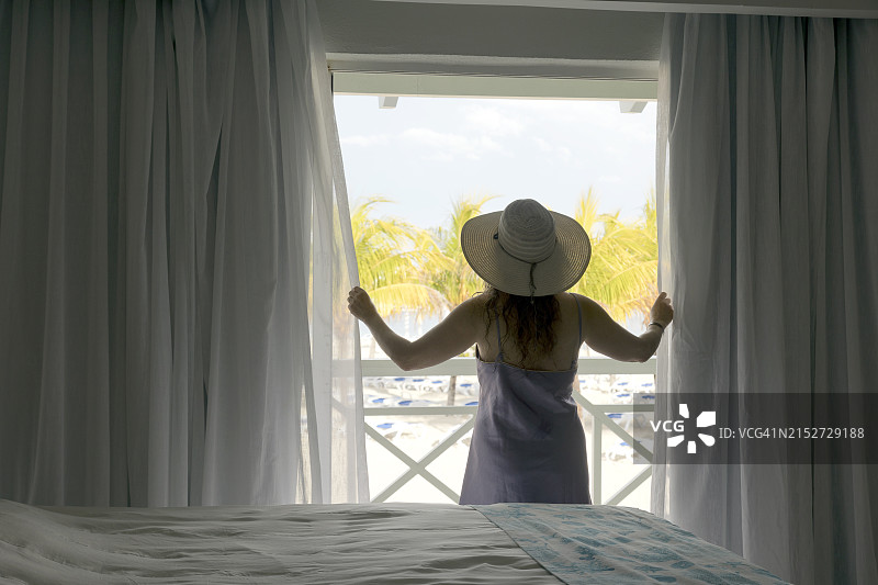 休闲海滩度假村旅游图片素材