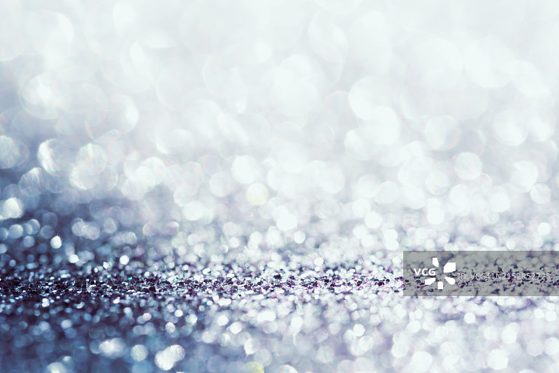 节日蓝色和银色闪光纹理背景图片素材