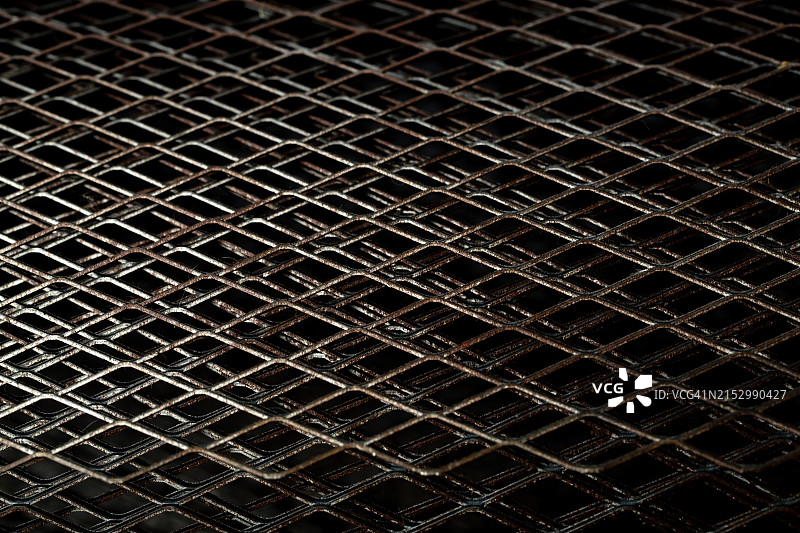 铸造未来：工业建设中的钢格板辊图片素材