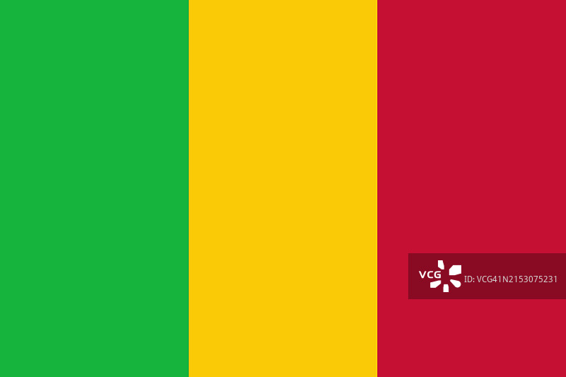 马里国旗图片素材