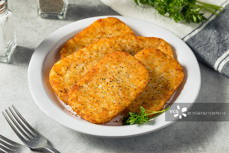 美国餐桌上的油炸食品特写图片素材