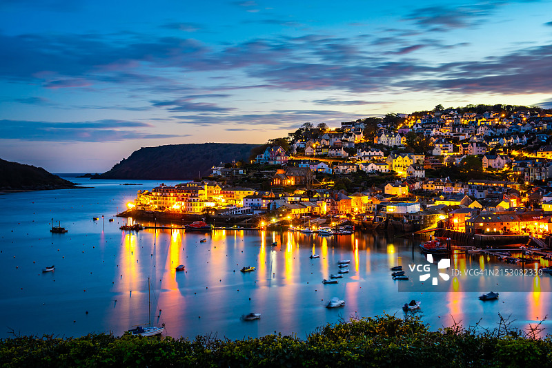 德文郡索尔科姆景色图片素材