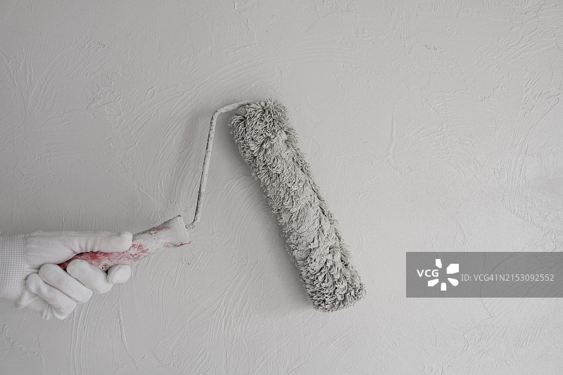 粉刷墙壁图片素材