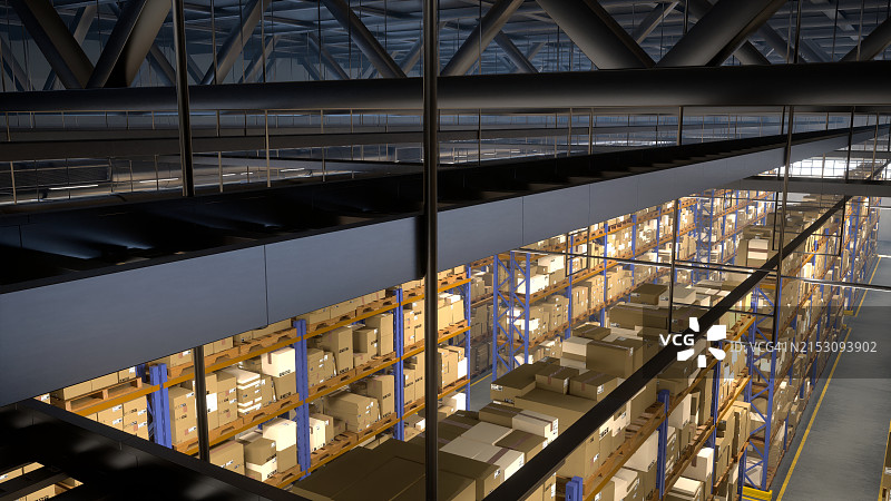 集装箱码头航拍图片素材