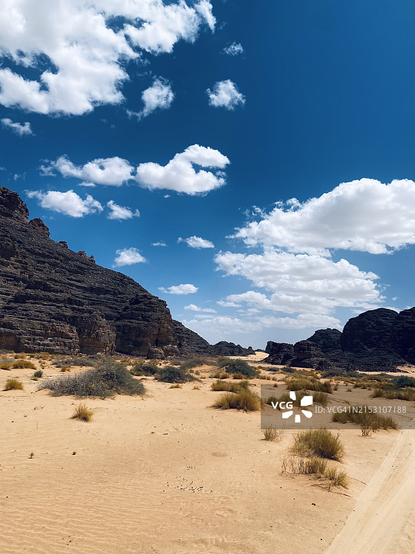 阿尔及利亚贾奈特沙漠风光图片素材