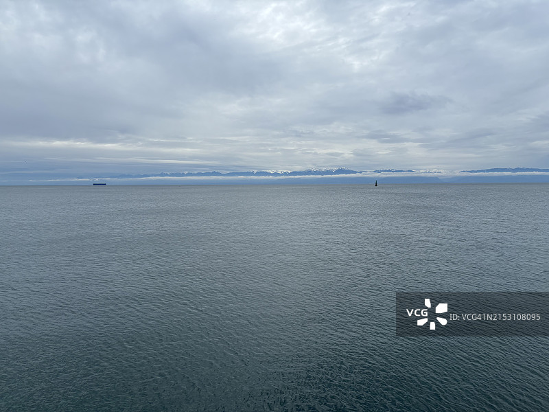 加拿大不列颠哥伦比亚省维多利亚市海景风光图片素材