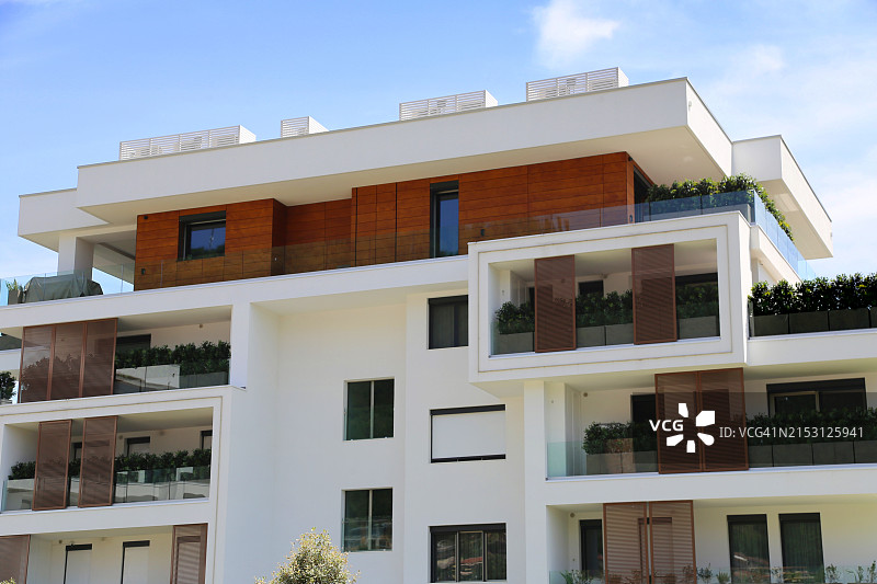 现代住宅建筑图片素材