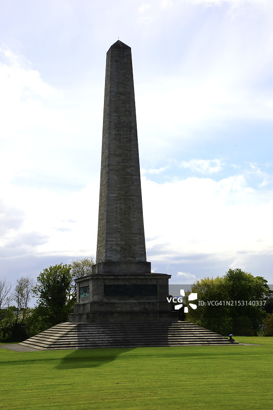 都柏林惠灵顿方尖碑纪念碑图片素材