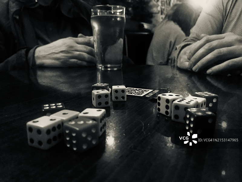 骰子男人图片素材