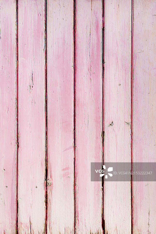 粉色油漆风化木墙特写镜头图片素材