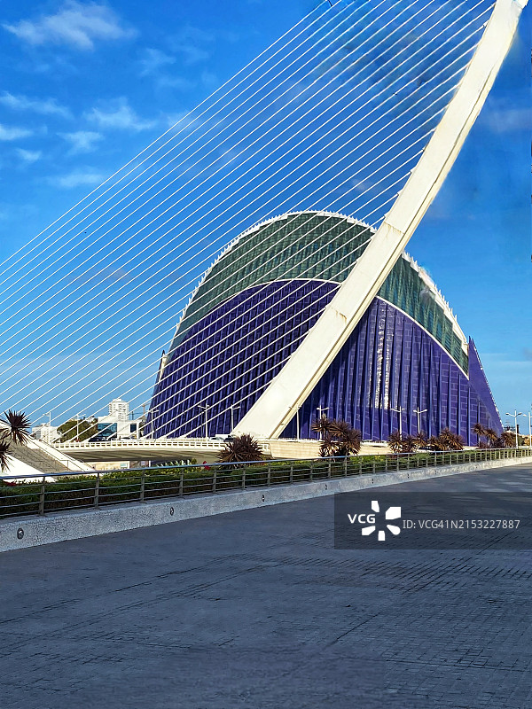 瓦伦西亚歌剧院，索菲亚王后艺术宫图片素材