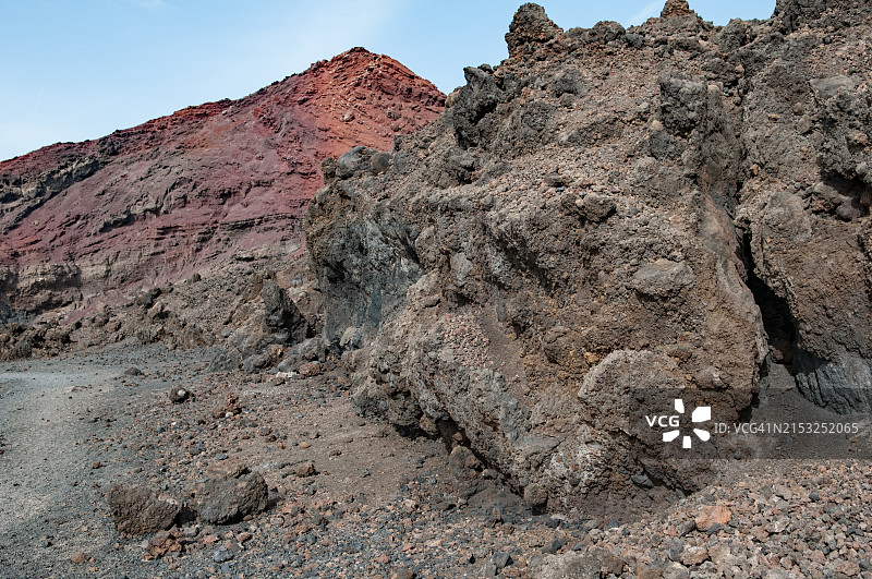 火山岩图片素材