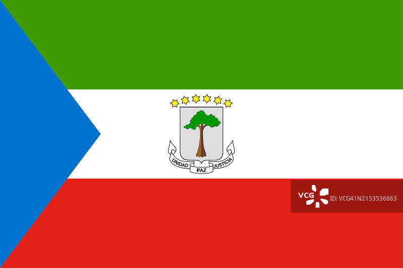 赤道几内亚国旗图片素材