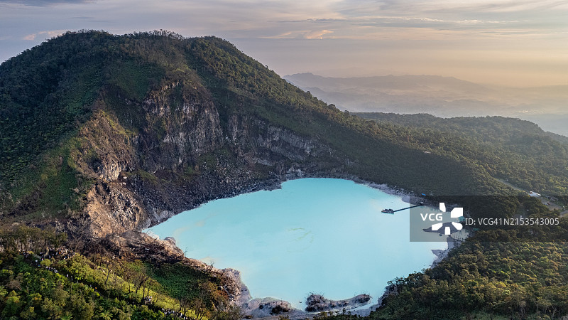 帕图哈山白色火山口图片素材