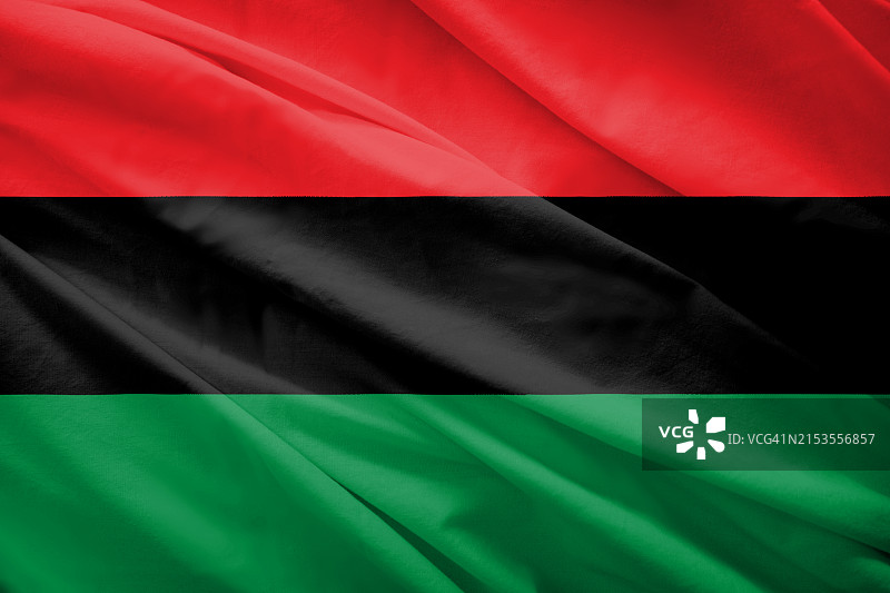 泛非旗帜图片素材