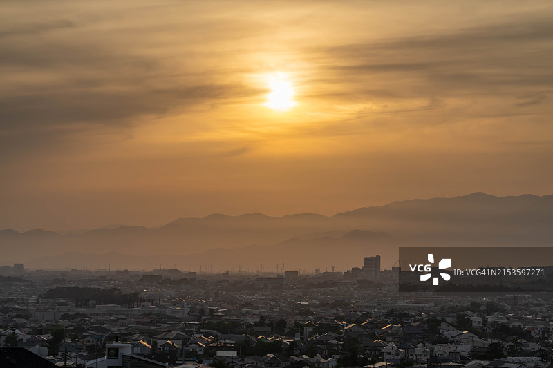日本神奈川县的住宅区图片素材