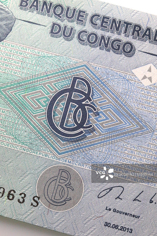 刚果法郎纸币图片素材