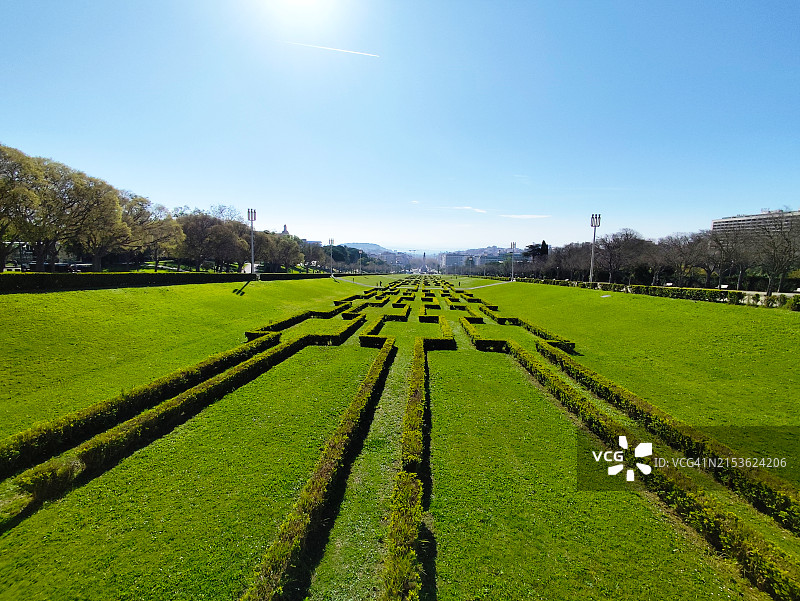 绿色的花园图片素材