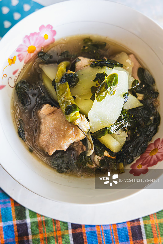 菲律宾蒂诺拉汤图片素材