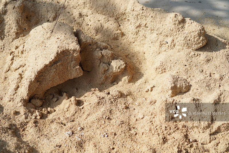 沙子建筑图片素材