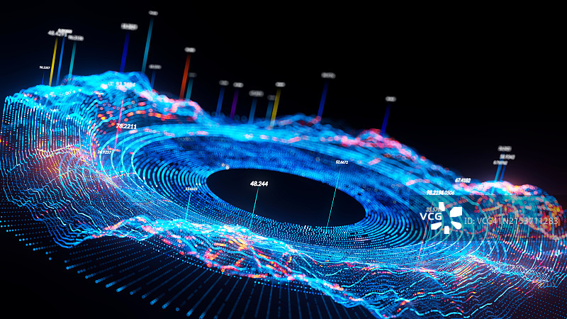 抽象数据流背景图片素材