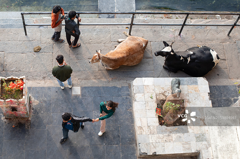 拉贾斯坦邦乌代布尔的Ghat生活图片素材