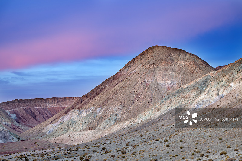 智利圣佩德罗德阿塔卡马的彩虹谷图片素材