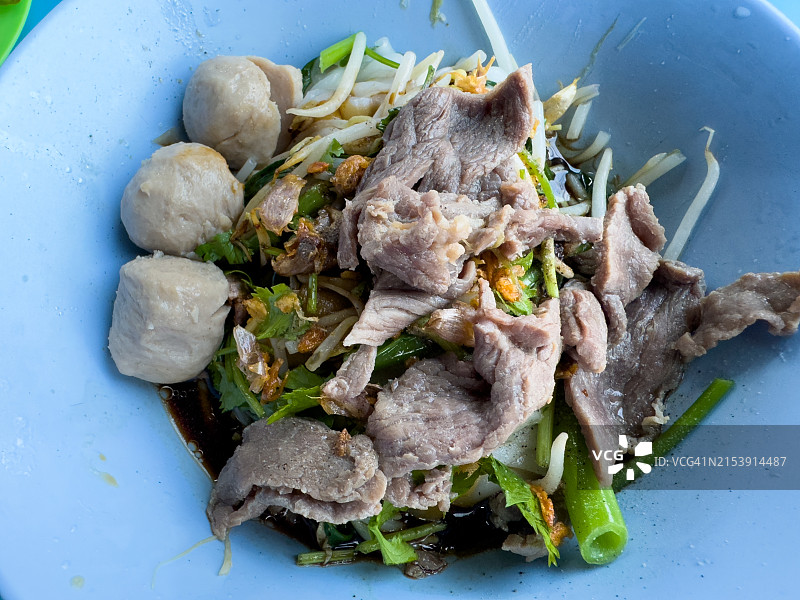 牛肉丸面，鲜肉图片素材