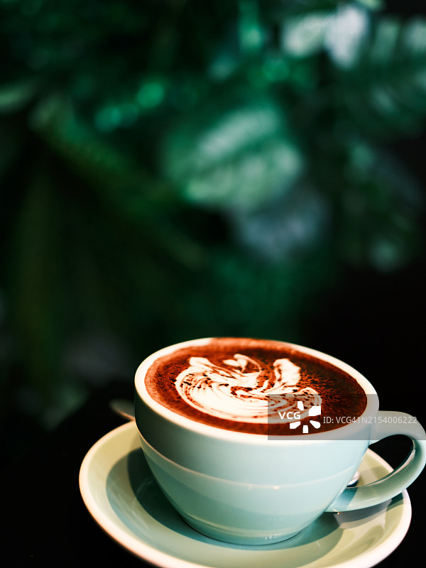 澳大利亚维多利亚州的咖啡杯特写图片素材