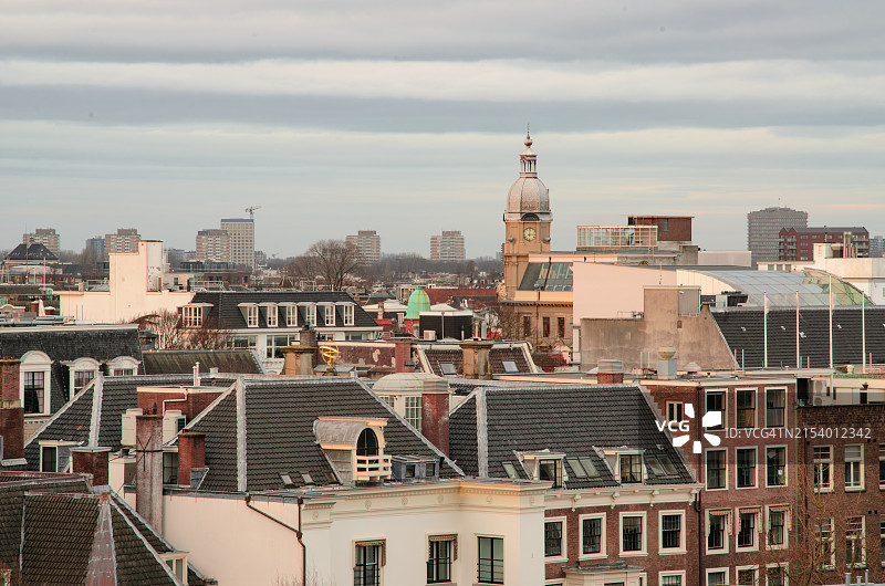 城市中的建筑物图片素材