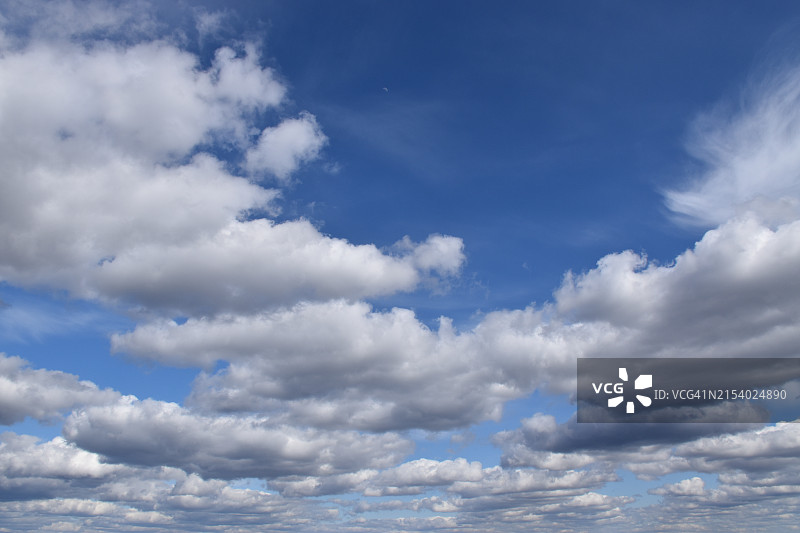 天空中美丽的云图片素材