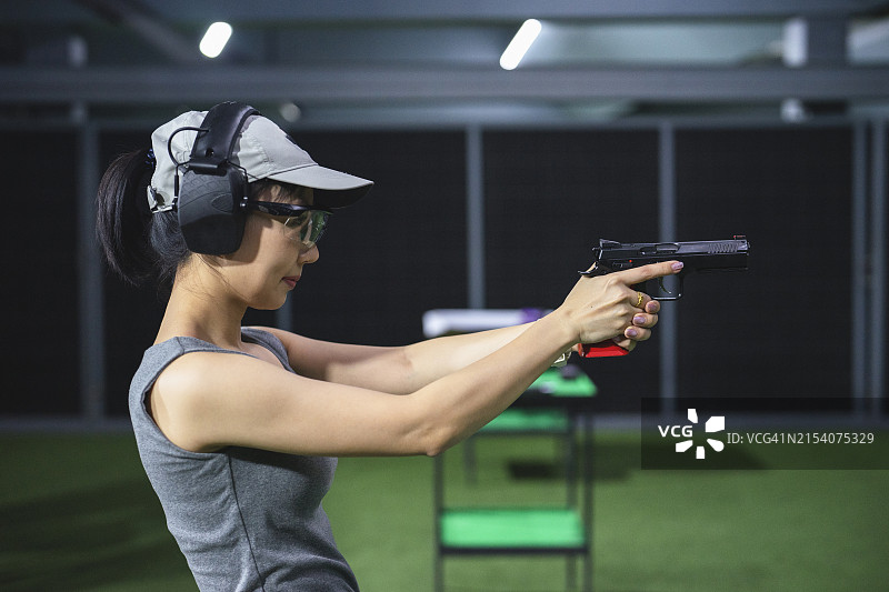 射击靶的特写图片素材