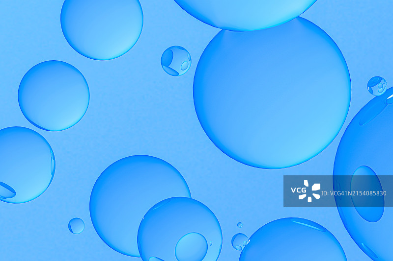 水滴和气泡图片素材