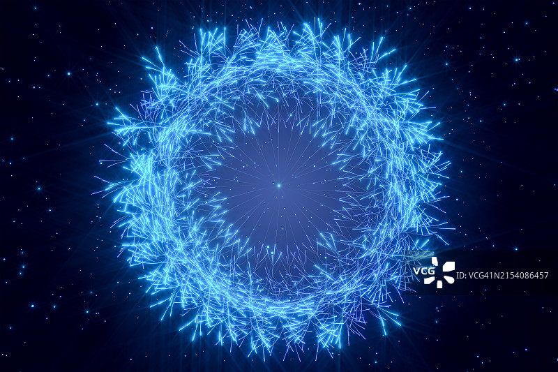 3D渲染：杂乱的数据和网络图片素材