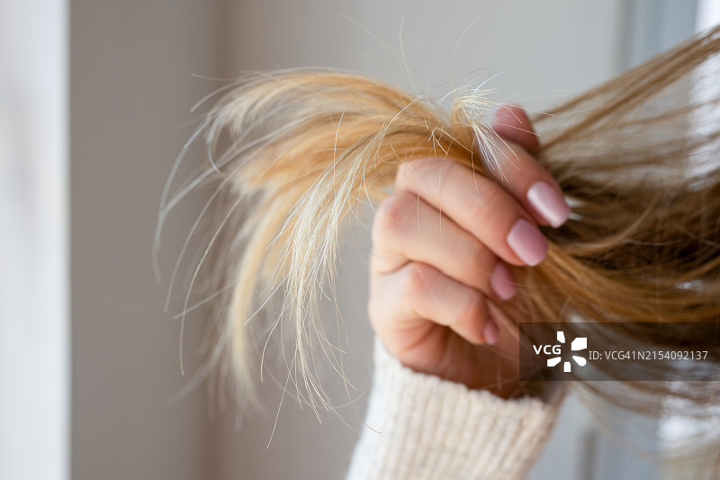 发型和头发护理图片素材