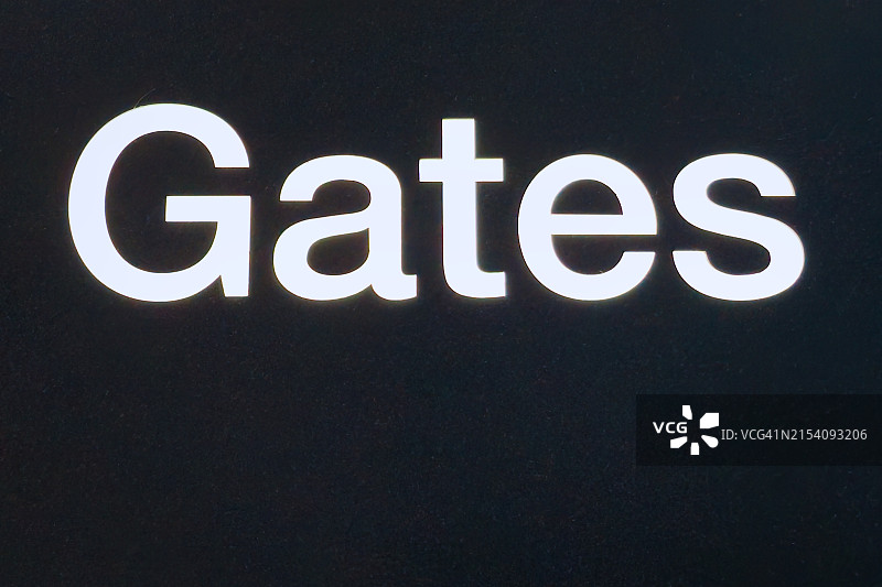 门上的标志牌图片素材