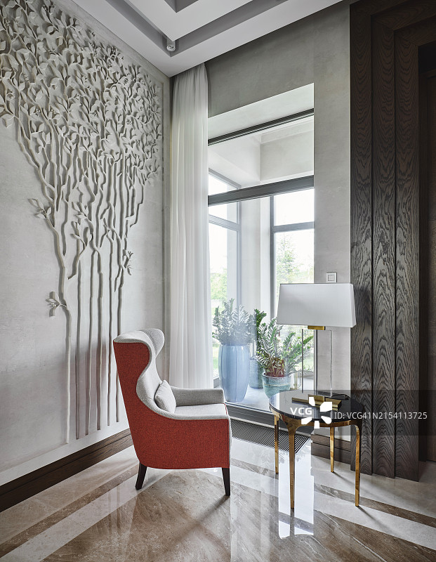 豪宅入口大厅图片素材