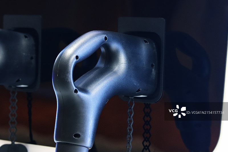 电动汽车充电站图片素材