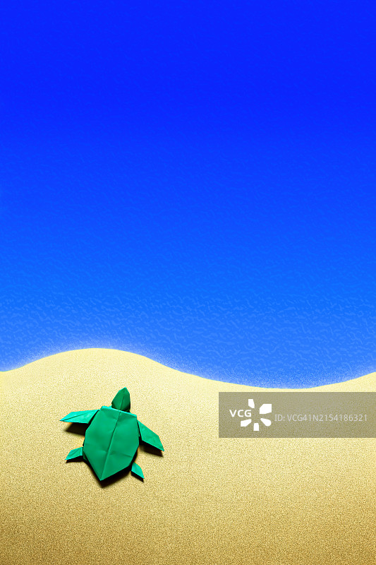 折纸乌龟图片素材