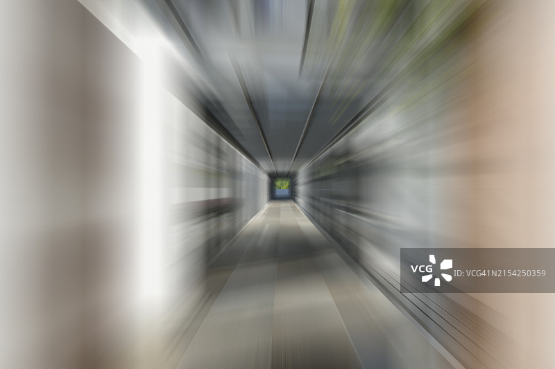 抽象模糊的走廊动态图片素材