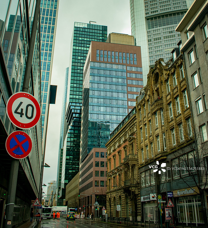 法兰克福城市风光图片素材