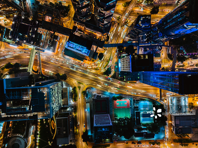 香港夜景图片素材